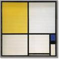 Gallery viewerに画像を読み込む, ピエトモンドリアン「コンポジション ブルー&イエロー」